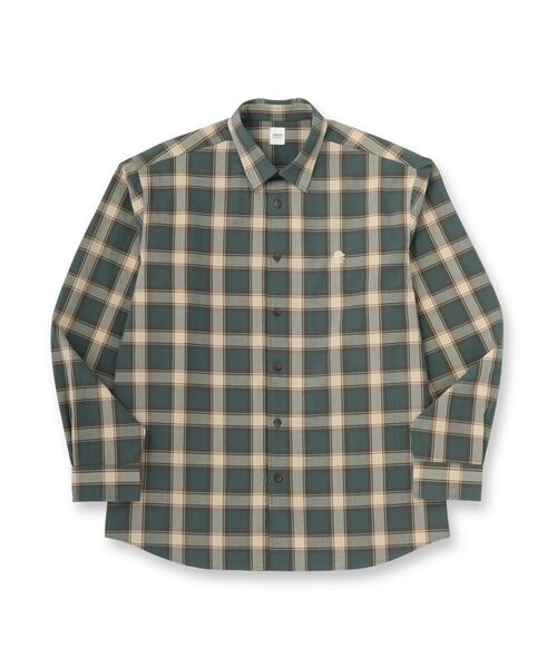 TAKEO KIKUCHI / タケオキクチ シャツ・ブラウス | 【LIMITED】ダークチェック長袖シャツ | 詳細1