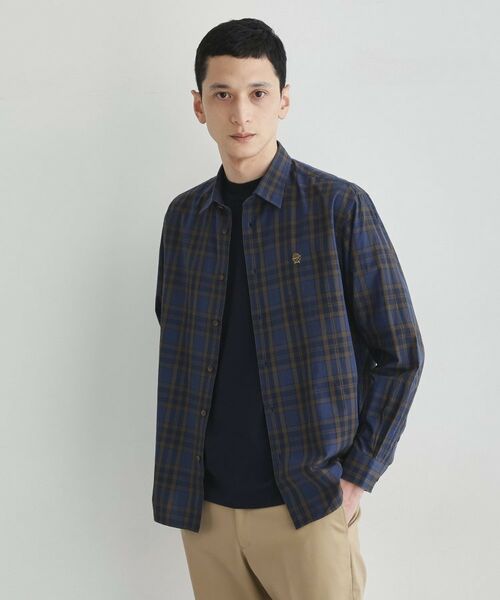 TAKEO KIKUCHI / タケオキクチ シャツ・ブラウス | 【LIMITED】ダークチェック長袖シャツ | 詳細11