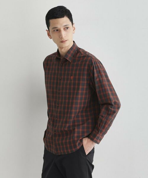 TAKEO KIKUCHI / タケオキクチ シャツ・ブラウス | 【LIMITED】ダークチェック長袖シャツ | 詳細3