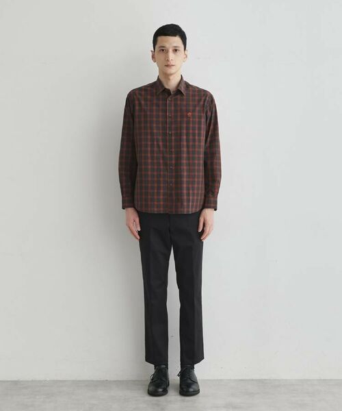 TAKEO KIKUCHI / タケオキクチ シャツ・ブラウス | 【LIMITED】ダークチェック長袖シャツ | 詳細30