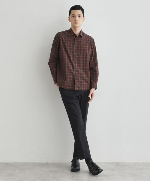 TAKEO KIKUCHI / タケオキクチ シャツ・ブラウス | 【LIMITED】ダークチェック長袖シャツ | 詳細4