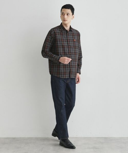 TAKEO KIKUCHI / タケオキクチ シャツ・ブラウス | 【LIMITED】ダークチェック長袖シャツ | 詳細8