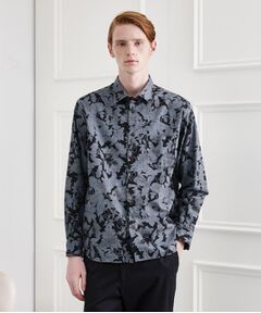 TAKEO KIKUCHI / タケオキクチ シャツ・ブラウス | 【LIMITED】フラワープリント長袖シャツ