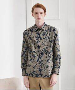 TAKEO KIKUCHI / タケオキクチ シャツ・ブラウス | 【LIMITED】フラワープリント長袖シャツ
