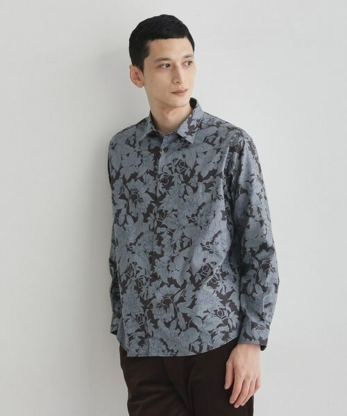 TAKEO KIKUCHI / タケオキクチ シャツ・ブラウス | 【LIMITED】フラワープリント長袖シャツ | 詳細15