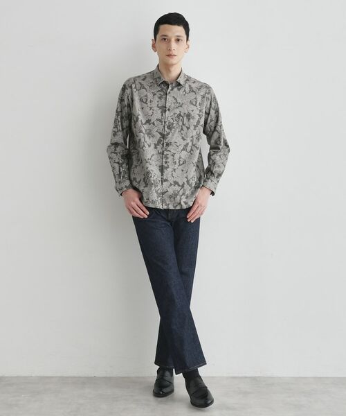 TAKEO KIKUCHI / タケオキクチ シャツ・ブラウス | 【LIMITED】フラワープリント長袖シャツ | 詳細20