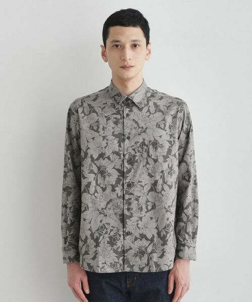 TAKEO KIKUCHI / タケオキクチ シャツ・ブラウス | 【LIMITED】フラワープリント長袖シャツ | 詳細22