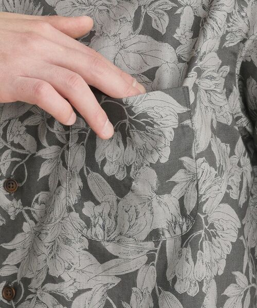 TAKEO KIKUCHI / タケオキクチ シャツ・ブラウス | 【LIMITED】フラワープリント長袖シャツ | 詳細26