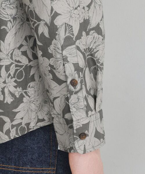 TAKEO KIKUCHI / タケオキクチ シャツ・ブラウス | 【LIMITED】フラワープリント長袖シャツ | 詳細28