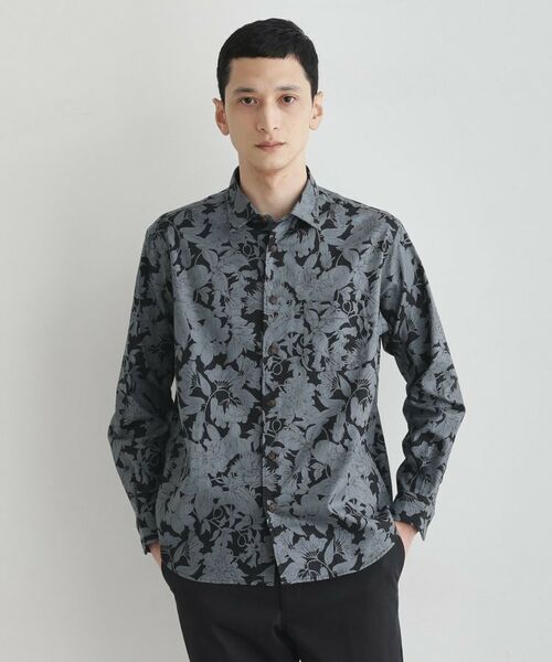 TAKEO KIKUCHI / タケオキクチ シャツ・ブラウス | 【LIMITED】フラワープリント長袖シャツ | 詳細6