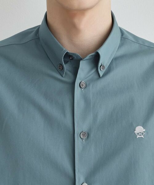 TAKEO KIKUCHI / タケオキクチ シャツ・ブラウス | 【LIMITED】ワンポイント刺繍ボタンダウンシャツ | 詳細25