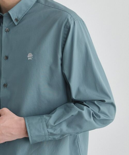 TAKEO KIKUCHI / タケオキクチ シャツ・ブラウス | 【LIMITED】ワンポイント刺繍ボタンダウンシャツ | 詳細26