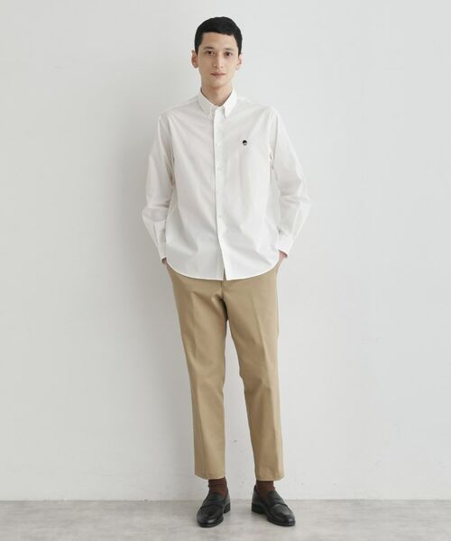 TAKEO KIKUCHI / タケオキクチ シャツ・ブラウス | 【LIMITED】ワンポイント刺繍ボタンダウンシャツ | 詳細4