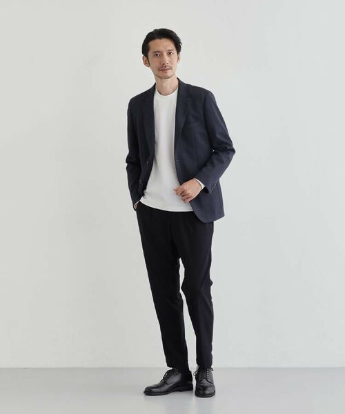 TAKEO KIKUCHI / タケオキクチ カットソー | 【Ｓサイズ～】ストレッチ テーラードＴシャツ | 詳細12