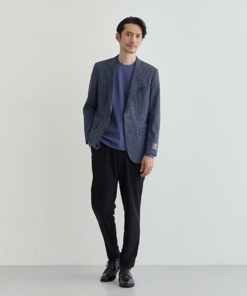 TAKEO KIKUCHI / タケオキクチ カットソー | 【Ｓサイズ～】ストレッチ テーラードＴシャツ | 詳細27