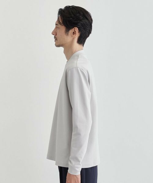 TAKEO KIKUCHI / タケオキクチ カットソー | 【Ｓサイズ～】ストレッチ テーラードＴシャツ | 詳細3