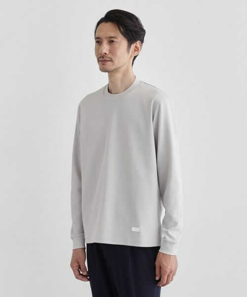 TAKEO KIKUCHI/タケオキクチ 【Sサイズ~】ストレッチ ポンチ テーラード Tシャツ ライトグレー(011) 04(LL) TAKEO KIKUCHI/タケオキクチ 【Sサイズ~】ストレッチ ポンチ テーラード Tシャツ ライトグレー(011) 04(LL)