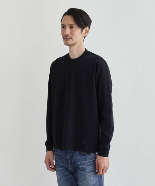 TAKEO KIKUCHI/タケオキクチ 【Sサイズ~】ストレッチ ポンチ テーラード Tシャツ ブラック(019) 04(LL) TAKEO KIKUCHI/タケオキクチ 【Sサイズ~】ストレッチ ポンチ テーラード Tシャツ ブラック(019) 04(LL)
