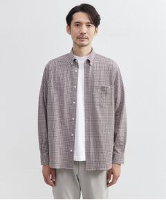 TAKEO KIKUCHI / タケオキクチ シャツ・ブラウス | 【抗菌防臭】サッカーギンガムチェック ボタンダウンシャツ