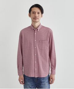 TAKEO KIKUCHI / タケオキクチ シャツ・ブラウス | 【抗菌防臭】サッカーギンガムチェック ボタンダウンシャツ