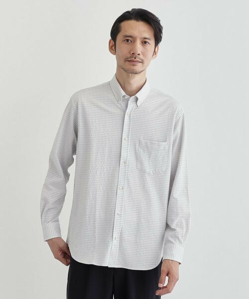 TAKEO KIKUCHI / タケオキクチ シャツ・ブラウス | 【抗菌防臭】サッカーギンガムチェック ボタンダウンシャツ | 詳細11