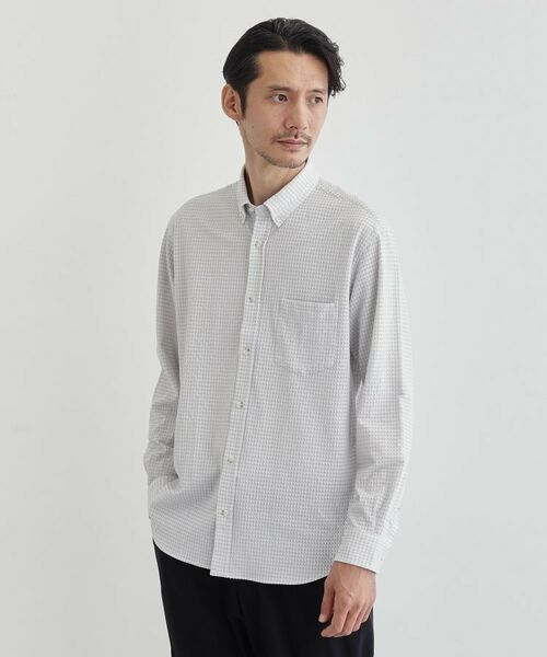 TAKEO KIKUCHI / タケオキクチ シャツ・ブラウス | 【抗菌防臭】サッカーギンガムチェック ボタンダウンシャツ | 詳細12