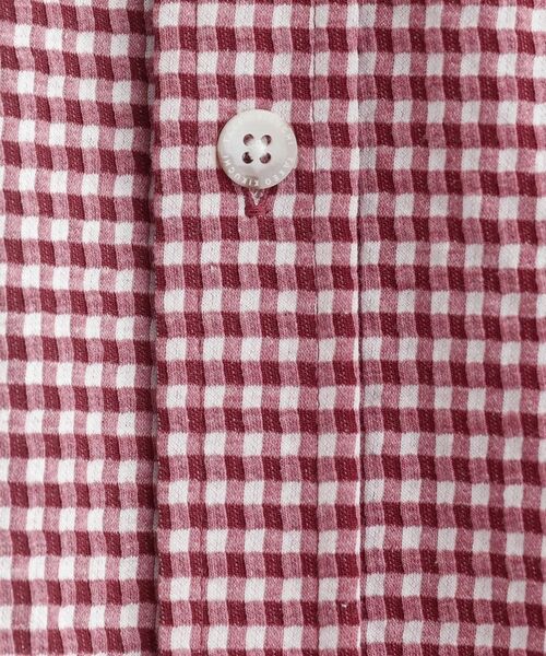 TAKEO KIKUCHI / タケオキクチ シャツ・ブラウス | 【抗菌防臭】サッカーギンガムチェック ボタンダウンシャツ | 詳細18