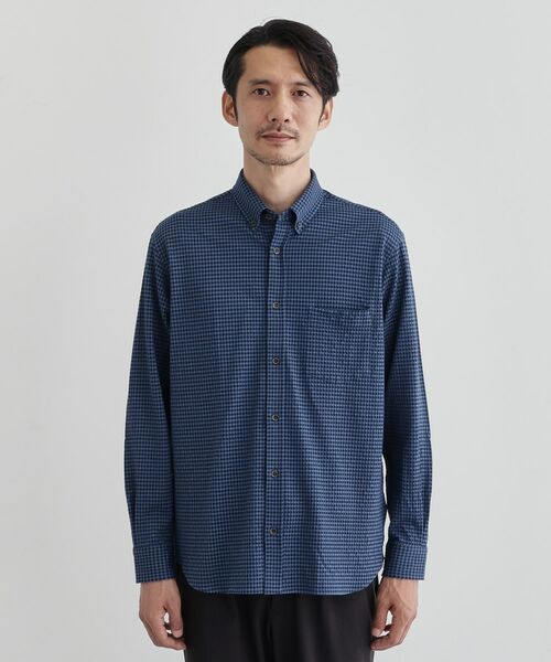 TAKEO KIKUCHI / タケオキクチ シャツ・ブラウス | 【抗菌防臭】サッカーギンガムチェック ボタンダウンシャツ | 詳細2