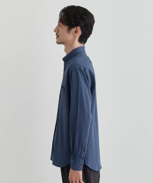 TAKEO KIKUCHI / タケオキクチ シャツ・ブラウス | 【抗菌防臭】サッカーギンガムチェック ボタンダウンシャツ | 詳細3