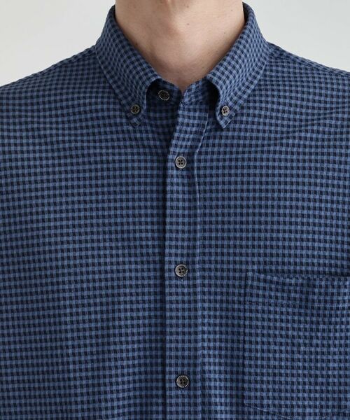 TAKEO KIKUCHI / タケオキクチ シャツ・ブラウス | 【抗菌防臭】サッカーギンガムチェック ボタンダウンシャツ | 詳細5