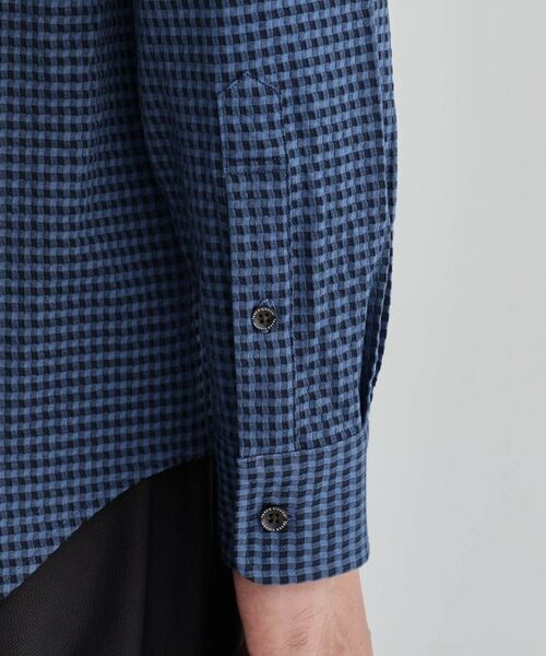 TAKEO KIKUCHI / タケオキクチ シャツ・ブラウス | 【抗菌防臭】サッカーギンガムチェック ボタンダウンシャツ | 詳細8