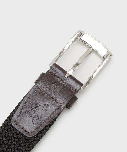 TAKEO KIKUCHI / タケオキクチ ベルト・サスペンダー | ドモドッソラ ゴムメッシュベルト | 詳細5