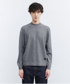 TAKEO KIKUCHI / タケオキクチ ニット・セーター | 【Sサイズ～】ハイゲージ モックネック ニット プルオーバー