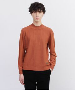 TAKEO KIKUCHI / タケオキクチ ニット・セーター | 【Sサイズ～】ハイゲージ モックネック ニット プルオーバー