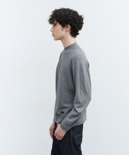 TAKEO KIKUCHI / タケオキクチ ニット・セーター | 【Sサイズ～】ハイゲージ モックネック ニット プルオーバー | 詳細19