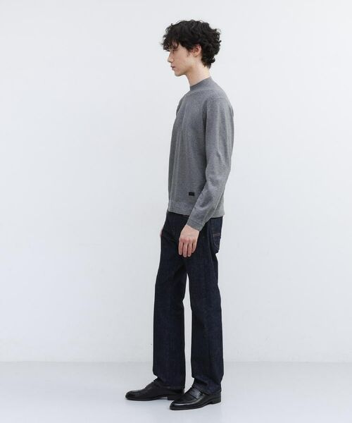 TAKEO KIKUCHI / タケオキクチ ニット・セーター | 【Sサイズ～】ハイゲージ モックネック ニット プルオーバー | 詳細20