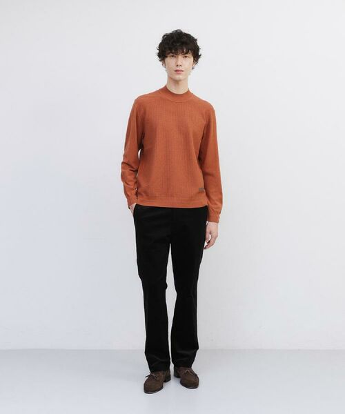 TAKEO KIKUCHI / タケオキクチ ニット・セーター | 【Sサイズ～】ハイゲージ モックネック ニット プルオーバー | 詳細26