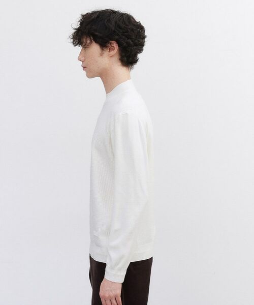 TAKEO KIKUCHI / タケオキクチ ニット・セーター | 【Sサイズ～】ハイゲージ モックネック ニット プルオーバー | 詳細3