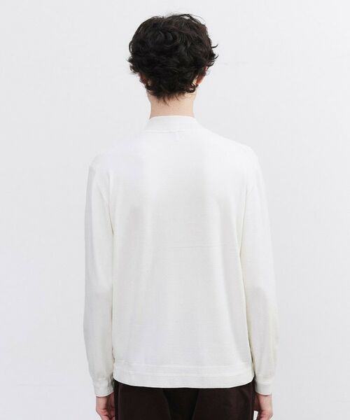 TAKEO KIKUCHI / タケオキクチ ニット・セーター | 【Sサイズ～】ハイゲージ モックネック ニット プルオーバー | 詳細4