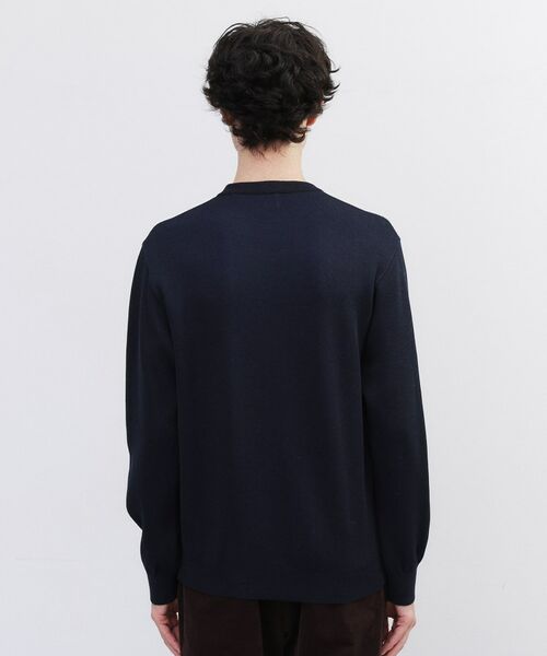 TAKEO KIKUCHI / タケオキクチ ニット・セーター | 【Made in JAPAN】ビッグチェック＆スライドパズル柄 ニット | 詳細4