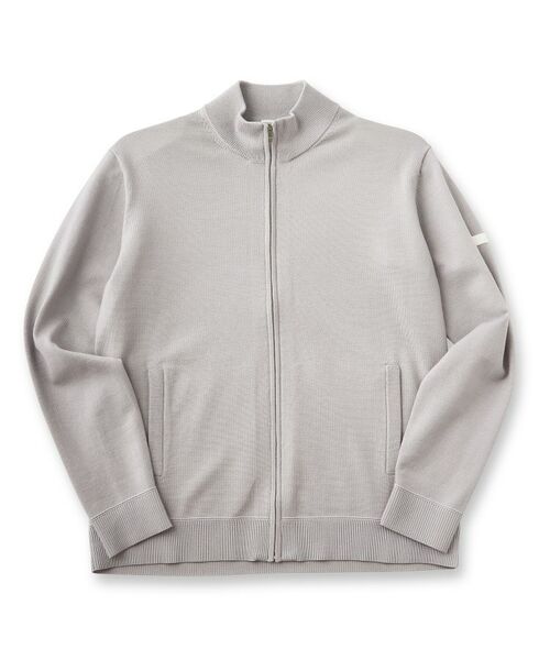 TAKEO KIKUCHI / タケオキクチ ニット・セーター | アンチピリング ジップアップ ニット | 詳細1