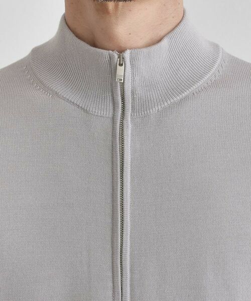 TAKEO KIKUCHI / タケオキクチ ニット・セーター | アンチピリング ジップアップ ニット | 詳細21