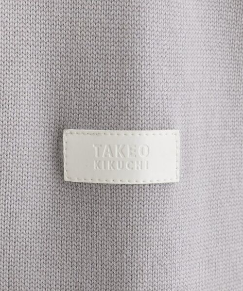 TAKEO KIKUCHI / タケオキクチ ニット・セーター | アンチピリング ジップアップ ニット | 詳細24