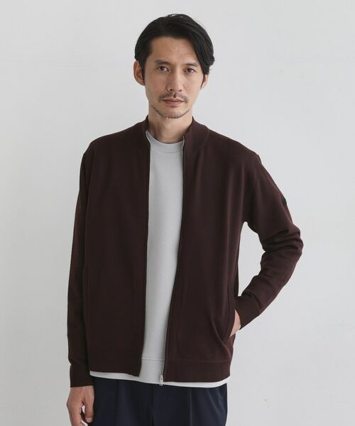 TAKEO KIKUCHI / タケオキクチ ニット・セーター | アンチピリング ジップアップ ニット | 詳細3
