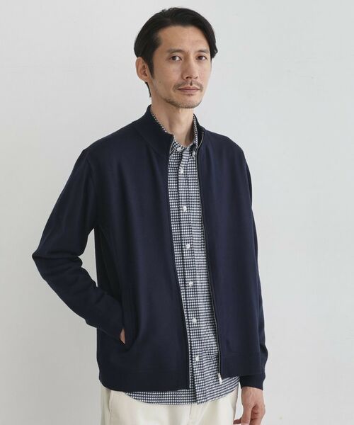 TAKEO KIKUCHI / タケオキクチ ニット・セーター | アンチピリング ジップアップ ニット | 詳細7