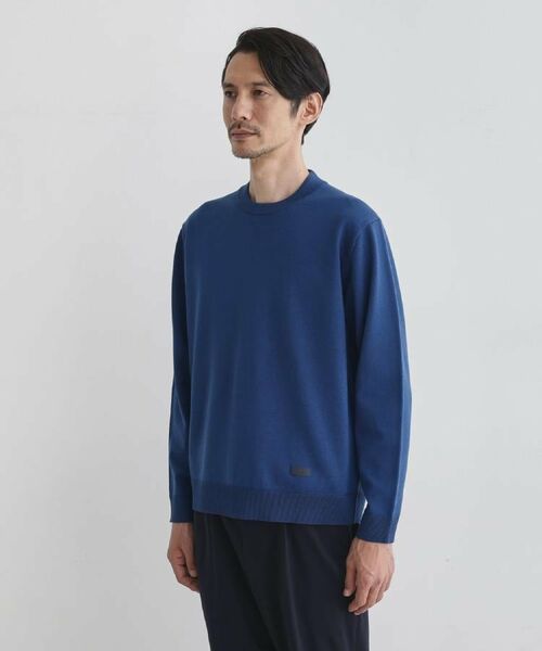 TAKEO KIKUCHI / タケオキクチ ニット・セーター | 【Sサイズ~】アンチピリング テーラードネック ニット | 詳細10