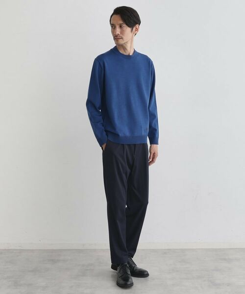 TAKEO KIKUCHI / タケオキクチ ニット・セーター | 【Sサイズ~】アンチピリング テーラードネック ニット | 詳細13