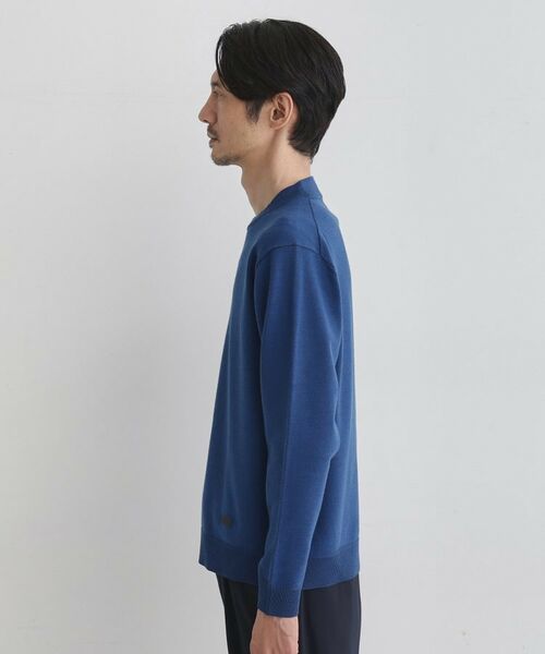 TAKEO KIKUCHI / タケオキクチ ニット・セーター | 【Sサイズ~】アンチピリング テーラードネック ニット | 詳細3