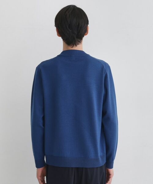 TAKEO KIKUCHI / タケオキクチ ニット・セーター | 【Sサイズ~】アンチピリング テーラードネック ニット | 詳細4