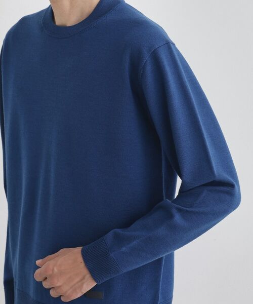 TAKEO KIKUCHI / タケオキクチ ニット・セーター | 【Sサイズ~】アンチピリング テーラードネック ニット | 詳細7